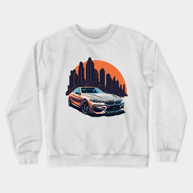 BMW M5 CS Classic Car Crewneck Sweatshirt by Cruise Dresses